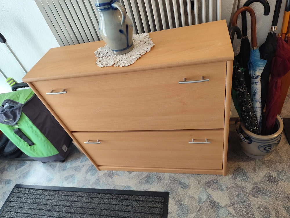 Schuhschrank Holz Optik 