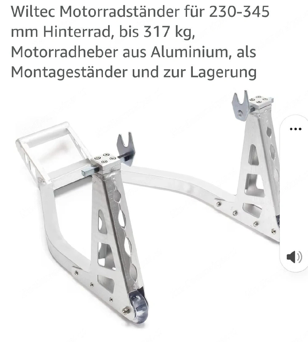 2 x Motorradständer 