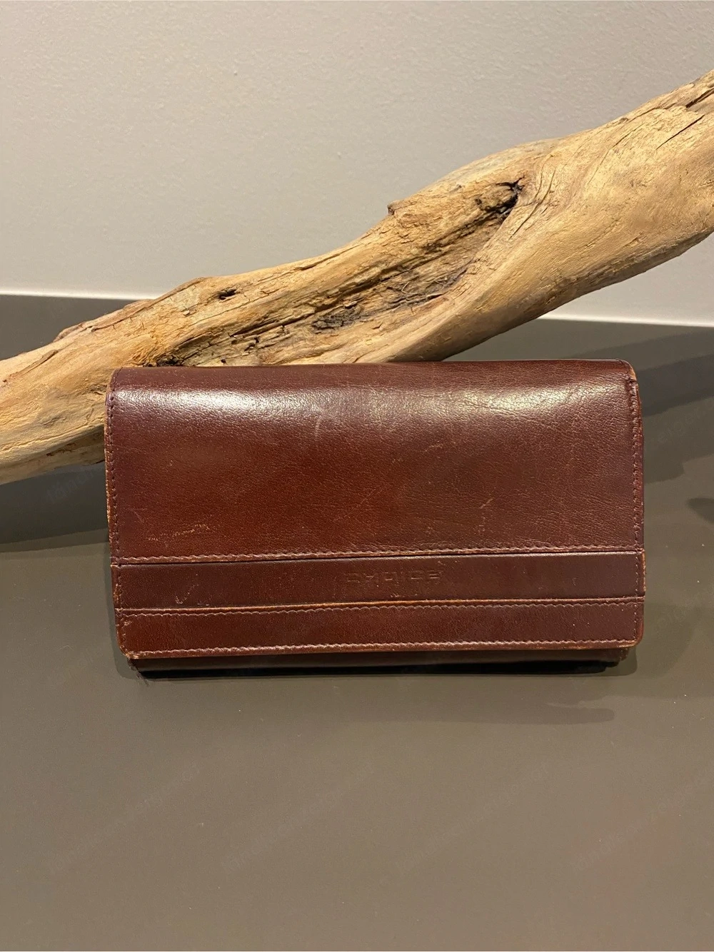 Ledergeldtasche Vintage