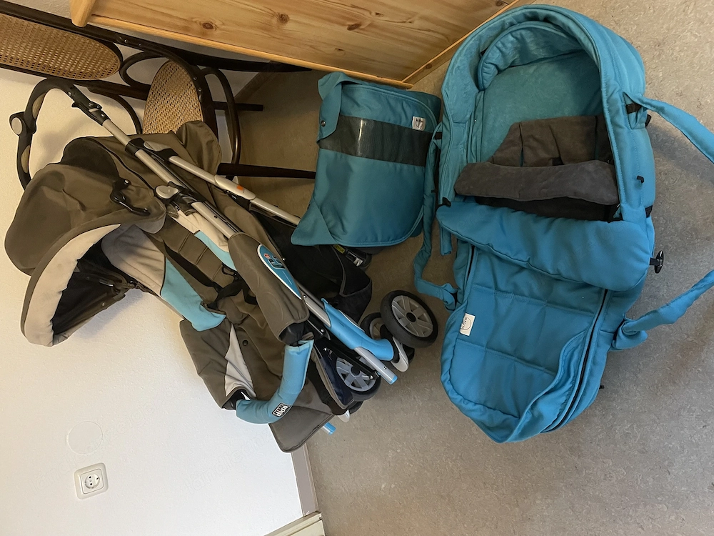 KinderSportwagen plus Wickeltasche