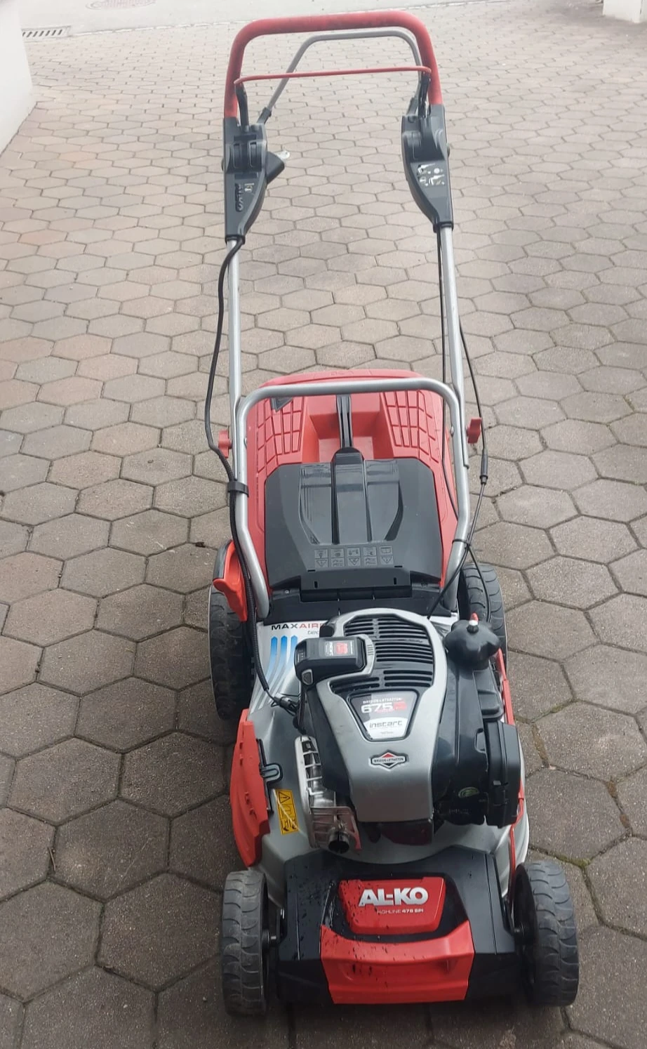 Rasernmäher Alko mit Elektrostarter...