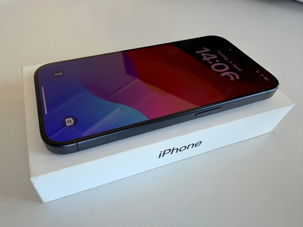 iPhone 15 Pro 256 GB - Titan blau