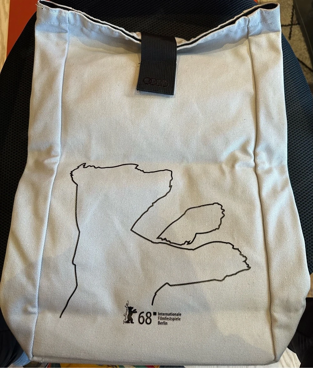 Berlinale 68 Rucksack von 2018