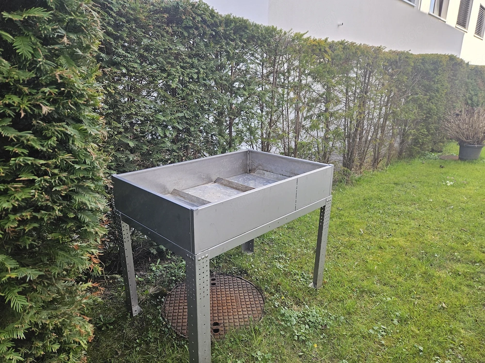 Hochbeet  aus Edelstahl