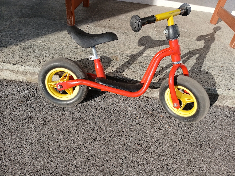 Kinderlaufrad Puky, rot