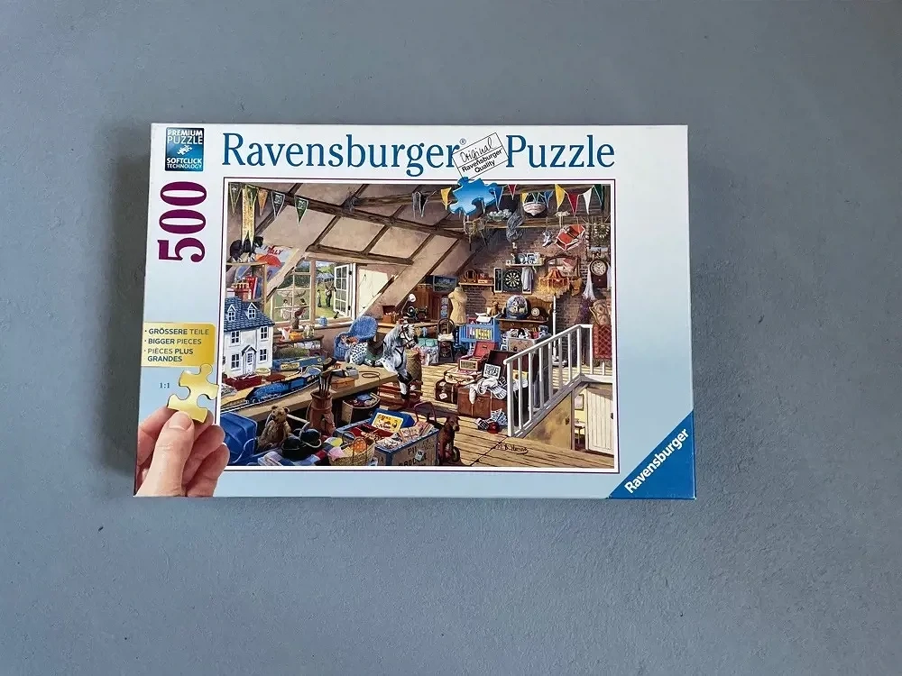 Ravensburger Puzzle "Oma's Dachboden" 500 Teile