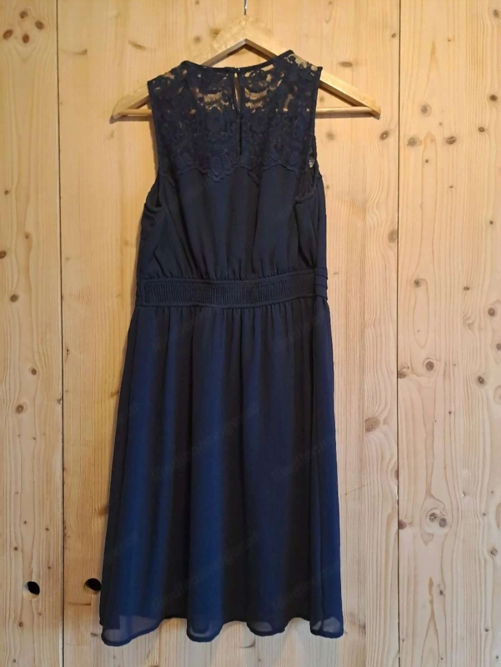 Kurzes dunkelblaues Kleid Gr. 36 S