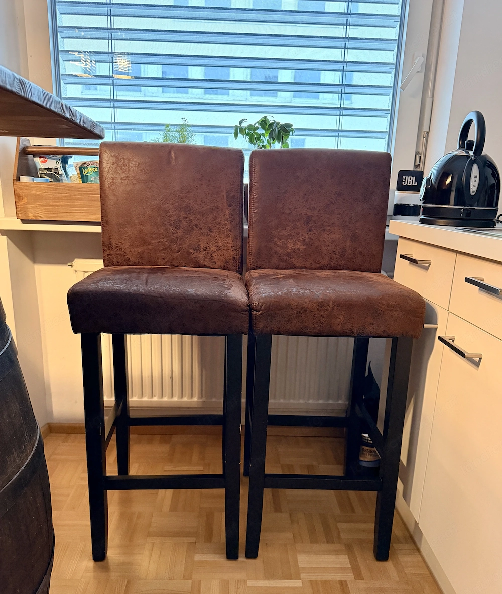 Barhocker vintage 2x