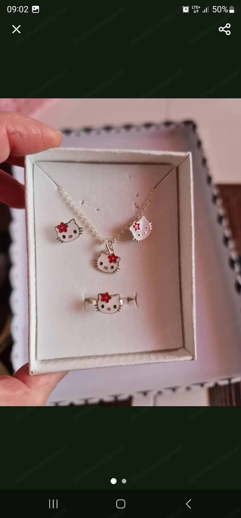 Silber - Schmuckset für Kinder