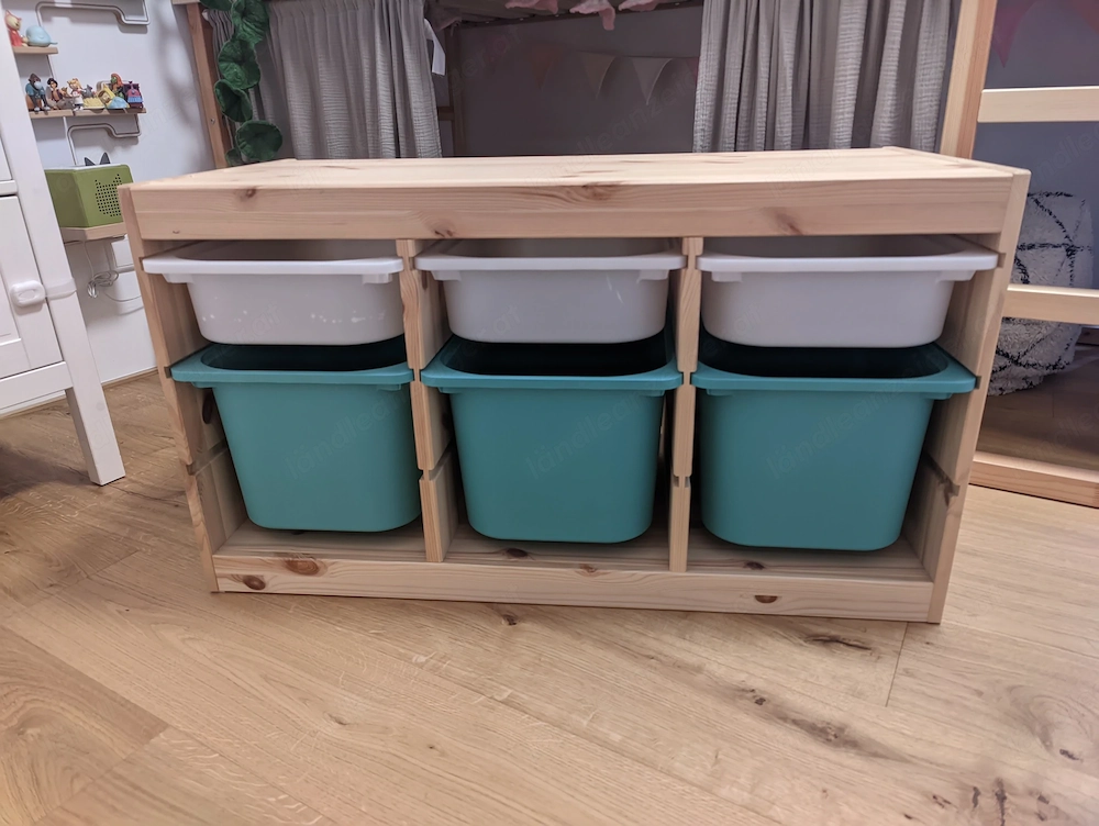 Ikea Trofast Regal mit Boxen 
