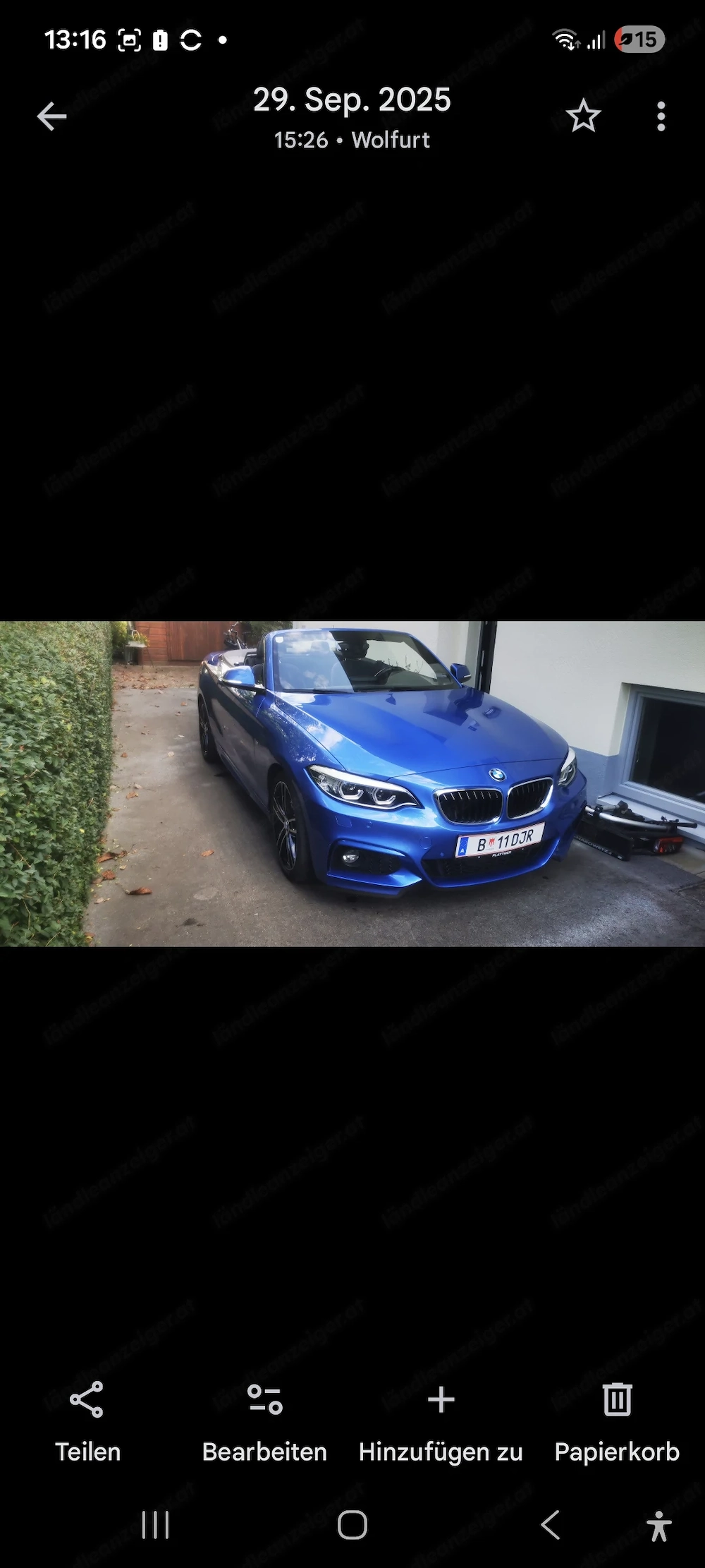 BMW 220i Cabrio M-Sport