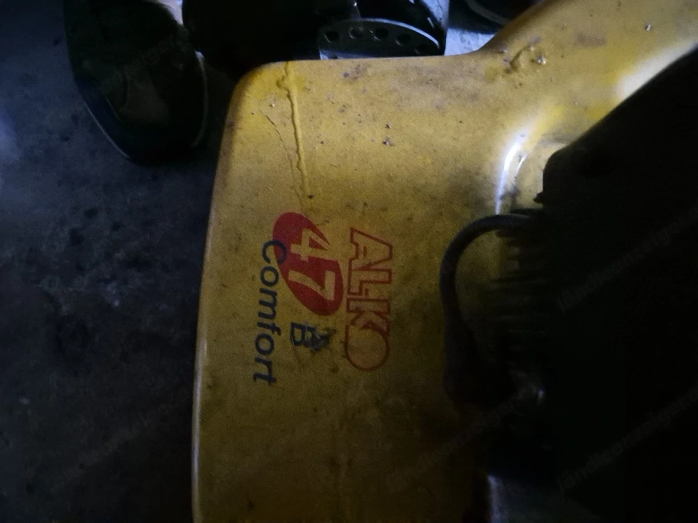 Rasenmäher Alt 2 mal