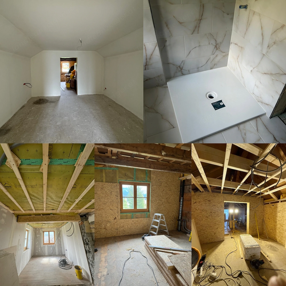 Malerarbeiten, Verputzarbeiten und vieles mehr..