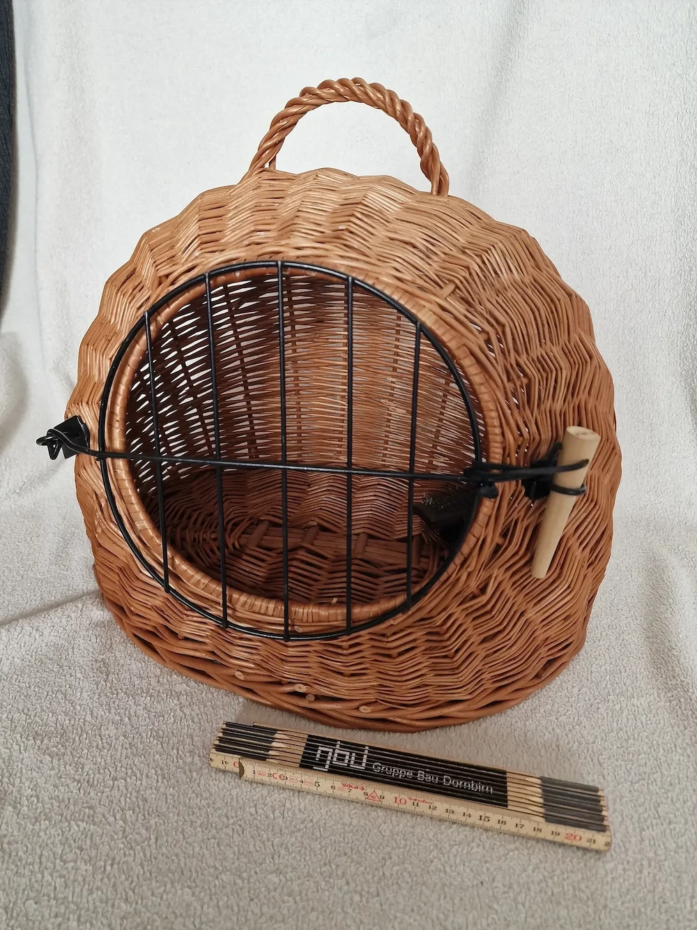Katzenkorb aus Weide   Top Zustand