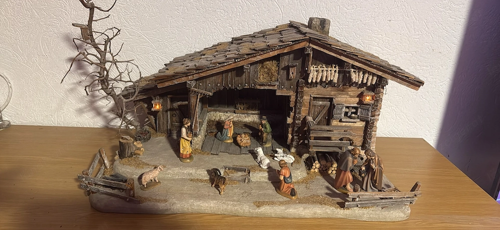 Weihnachtskrippe 60 x 40