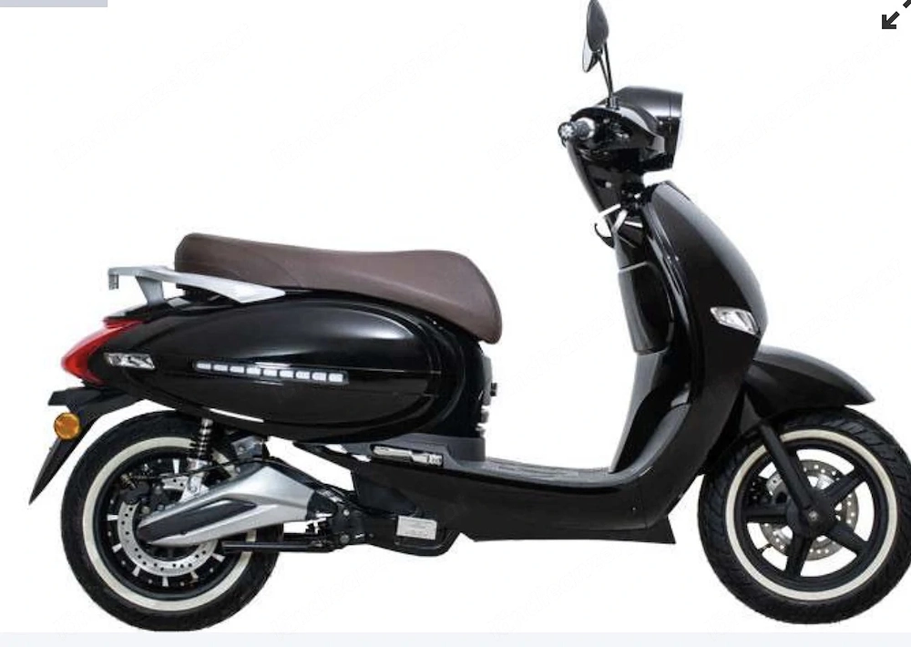 E.F.O. ET5000, schwarz, E-Motorroller, neuwertig