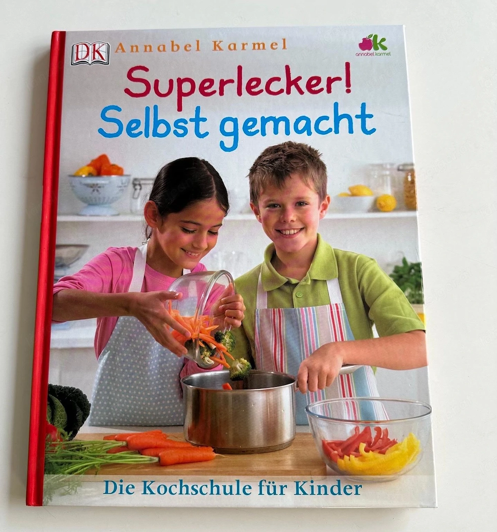 Kinder Kochbuch Superlecker! Selbst gemacht,  50 Rezepte