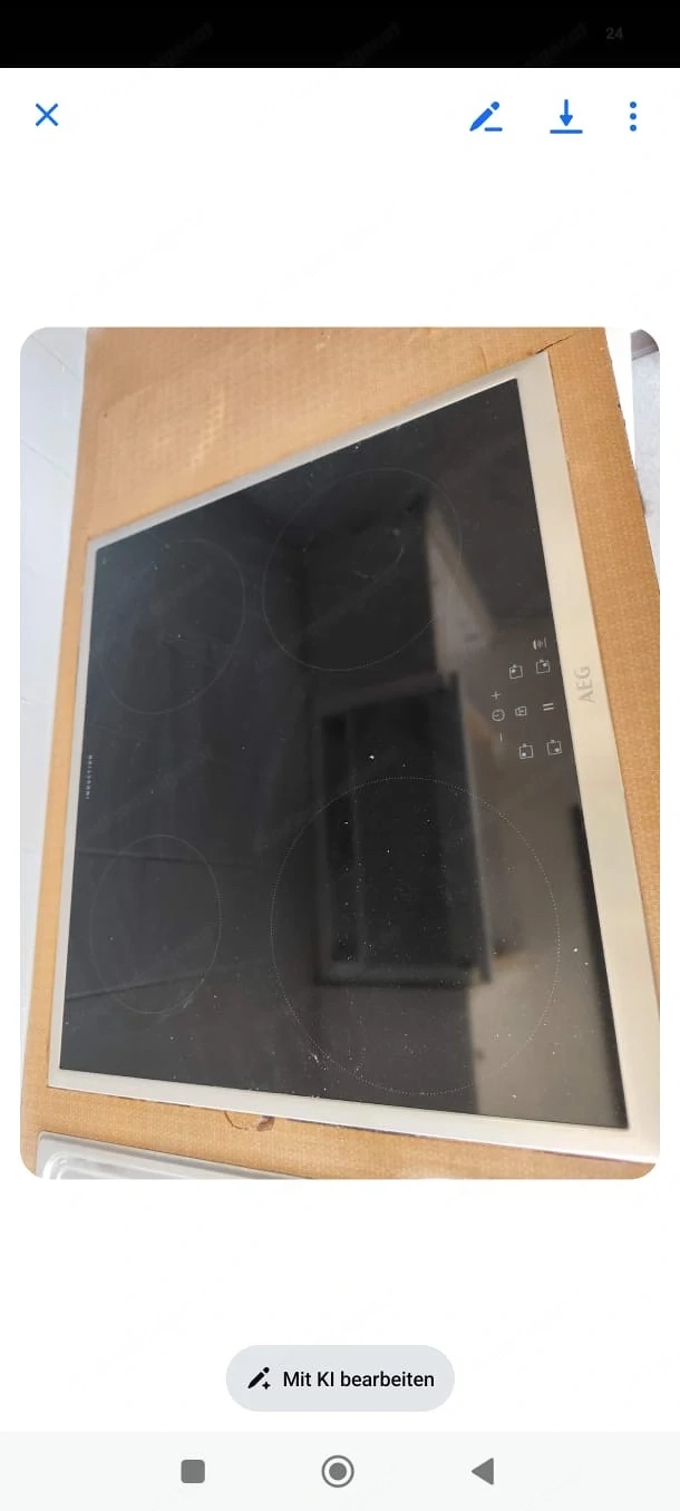 AEG Backrohr und Herdplatte