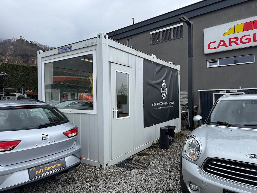 Bürocontainer   Verkaufscontainer - modern, hell & sofort einsatzbereit