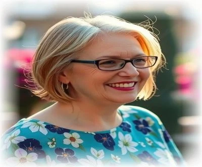 Eine freundliche Frau, die ihr Leben gerne mit einem Partner teilt 