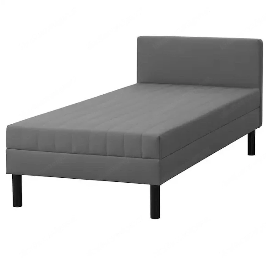 Ikea Bett 90 x 200, grau,   1,-