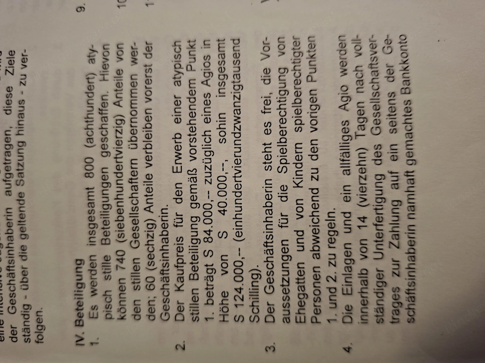 Golfanteile Riefensberg