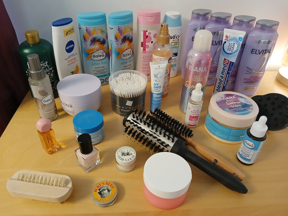 Gratis Pflegeprodukte und Reinigungsmittel