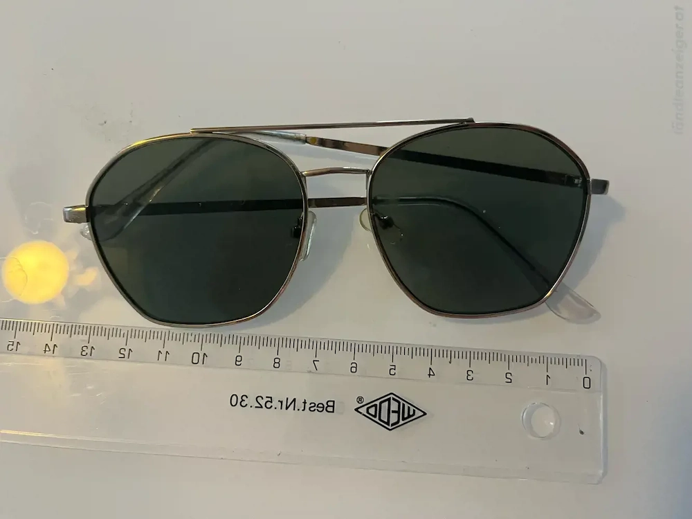 dünner Metallrahmen dunkle Gläser angenehmer leichter Sitz Retro   Vintage Stil Unisex tragbar  Idea