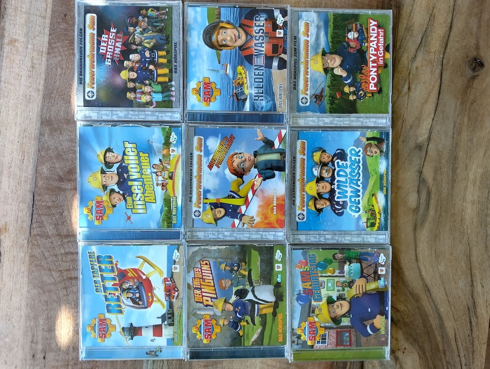 Feuerwehrmann SAM CD's