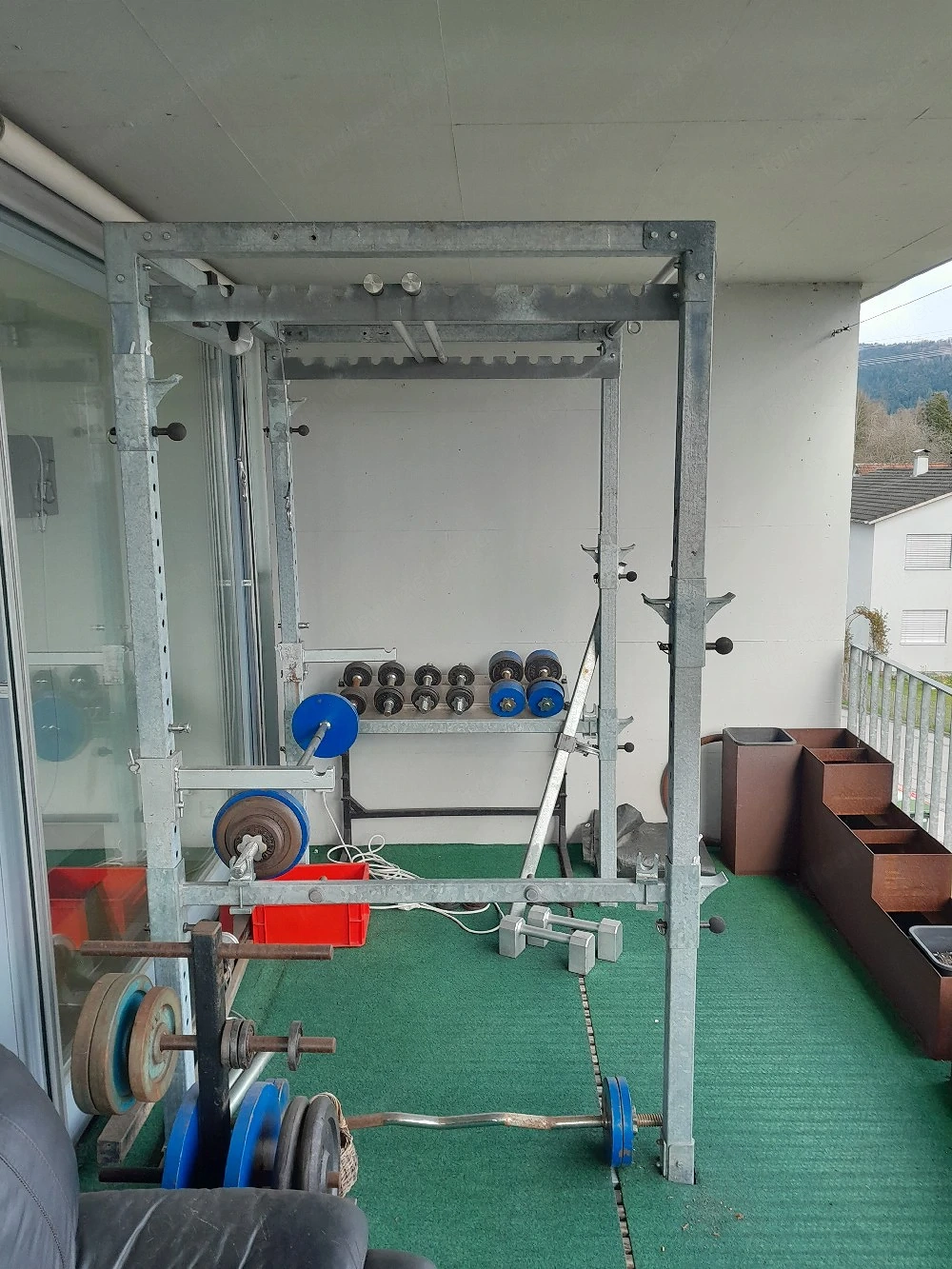 Powerrack mit viel Zubehör 