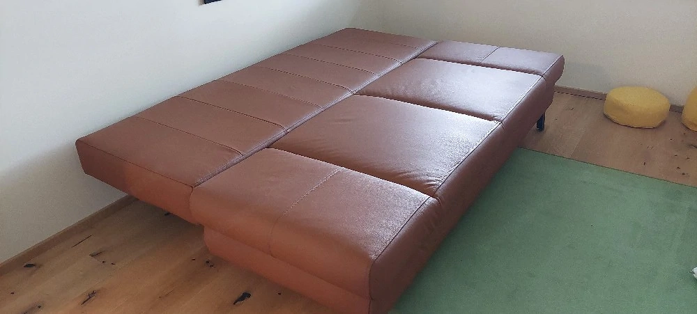 Ledercouch 