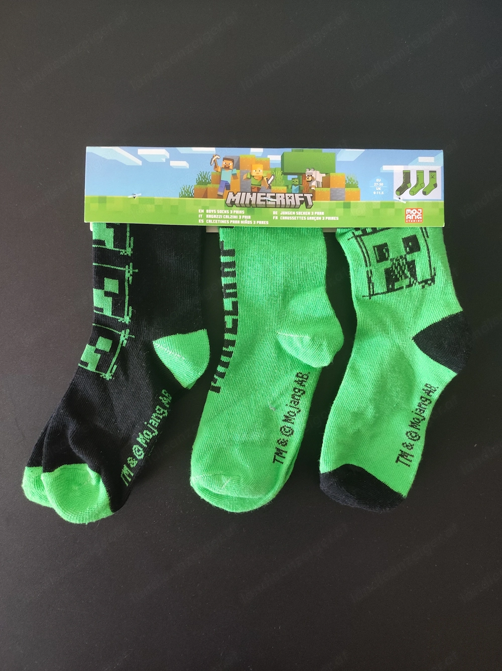 Minecraft Socken 27-30