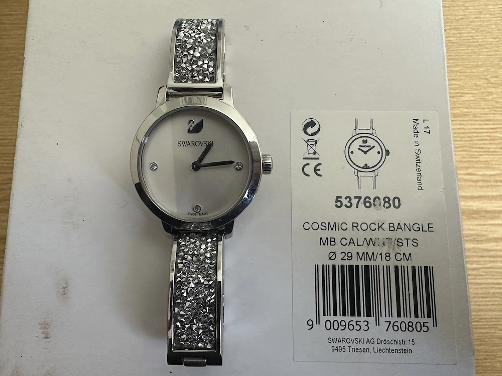 Swarovski Cosmic Rock Bangle Damenuhr