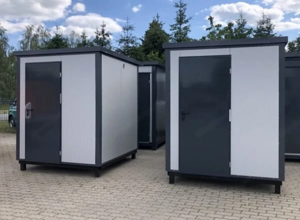 Sanitärcontainer mit Dusche 2x2M