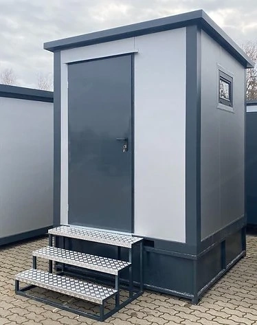 Sanitärcontainer WC-Box mit Doppelkabine