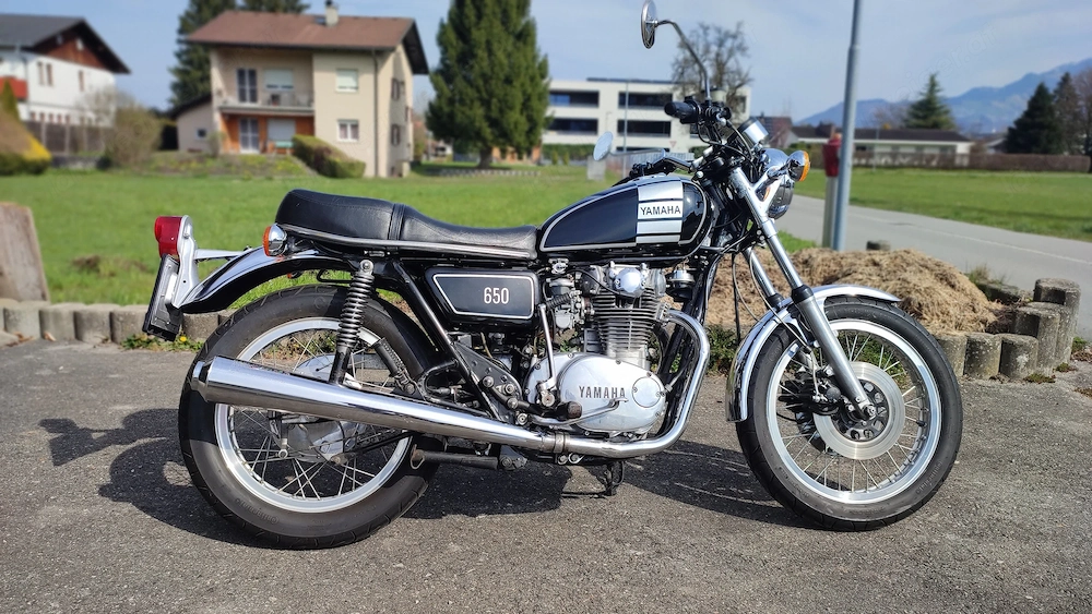 Yamaha XS 650 der Dampfhammer aus den 70ern