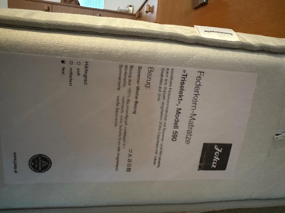 Joka Matratze 90 x 200 cm