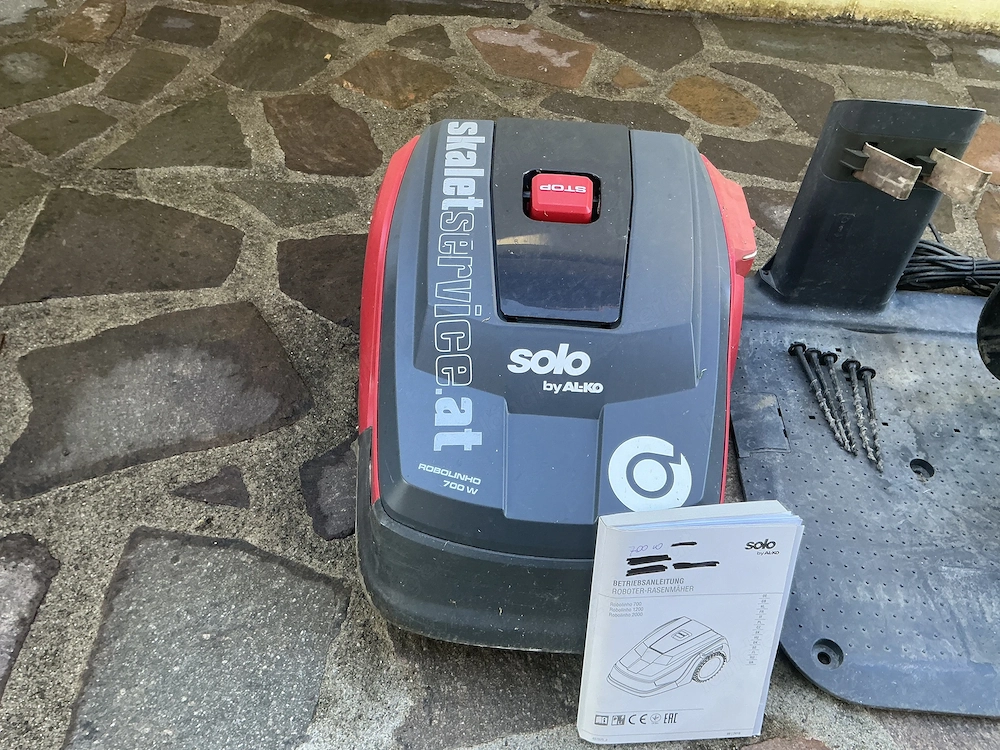 Verkaufe Rasenroboter ALKO 700w incl. Zubehör 