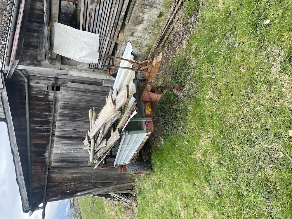 Miststreuer (Traktoranhänger, mechanisch) ideal für kleine Betriebe