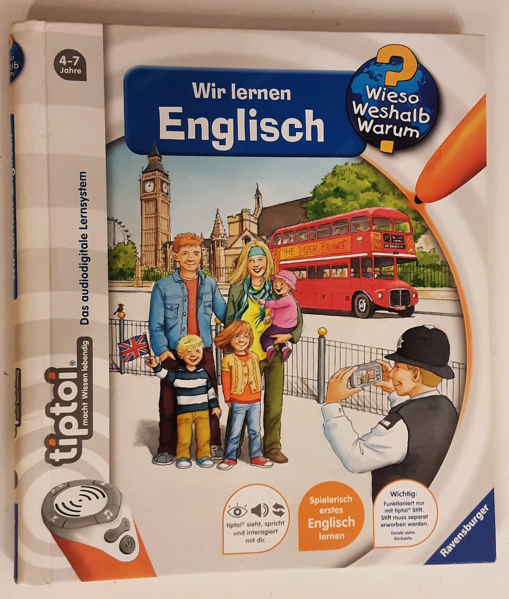 Wieso Weshalb Warum? Tiptoi - Wir lernen Englisch 