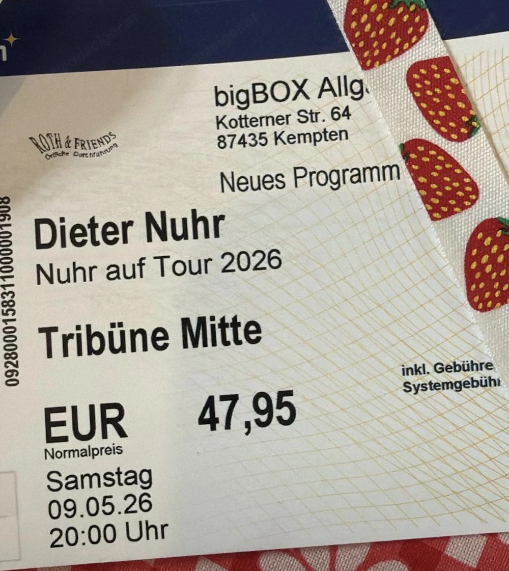 Karten für Dieter Nuhr in Kempten