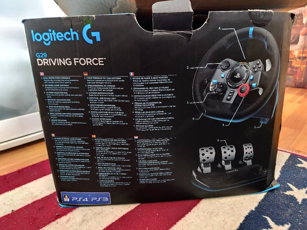 logitech drivingforce mit pedale