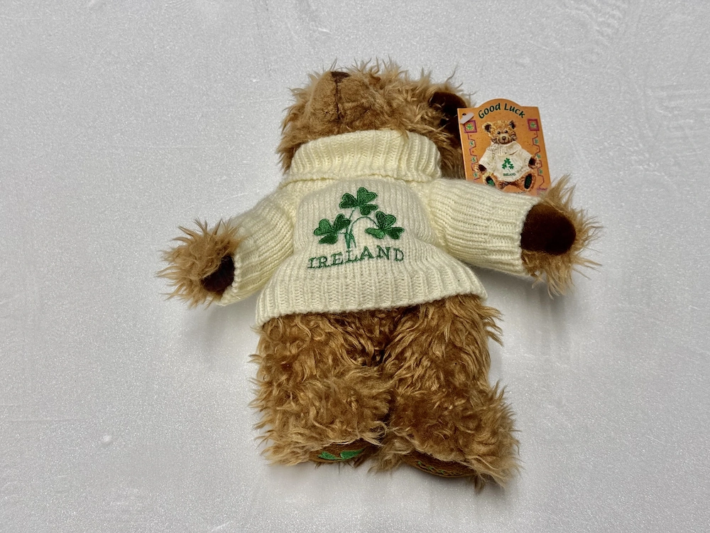 Plüschtier Stofftier Bär Irland Spielzeug