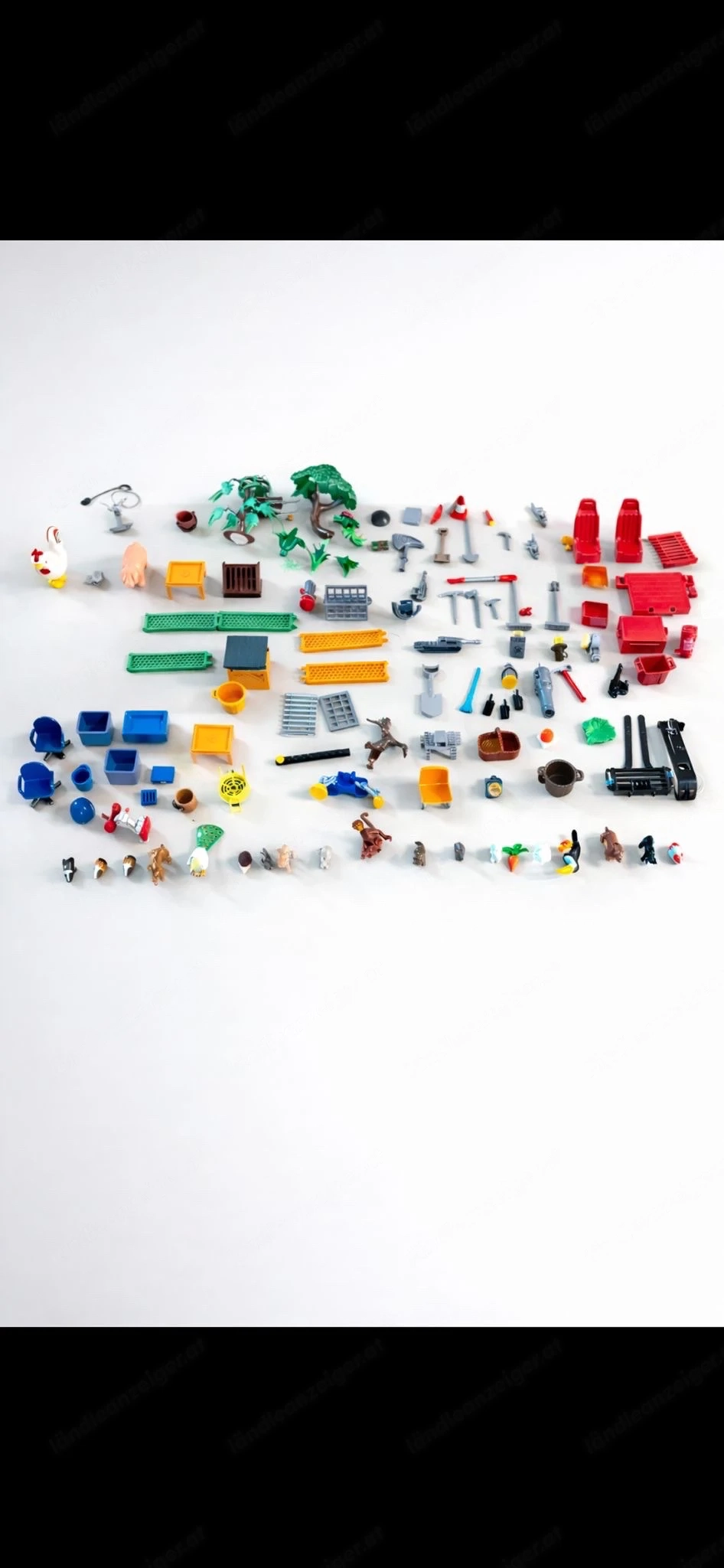 Playmobil Konvolut   Polizei Feuerwehr + Zubehör & Tiere