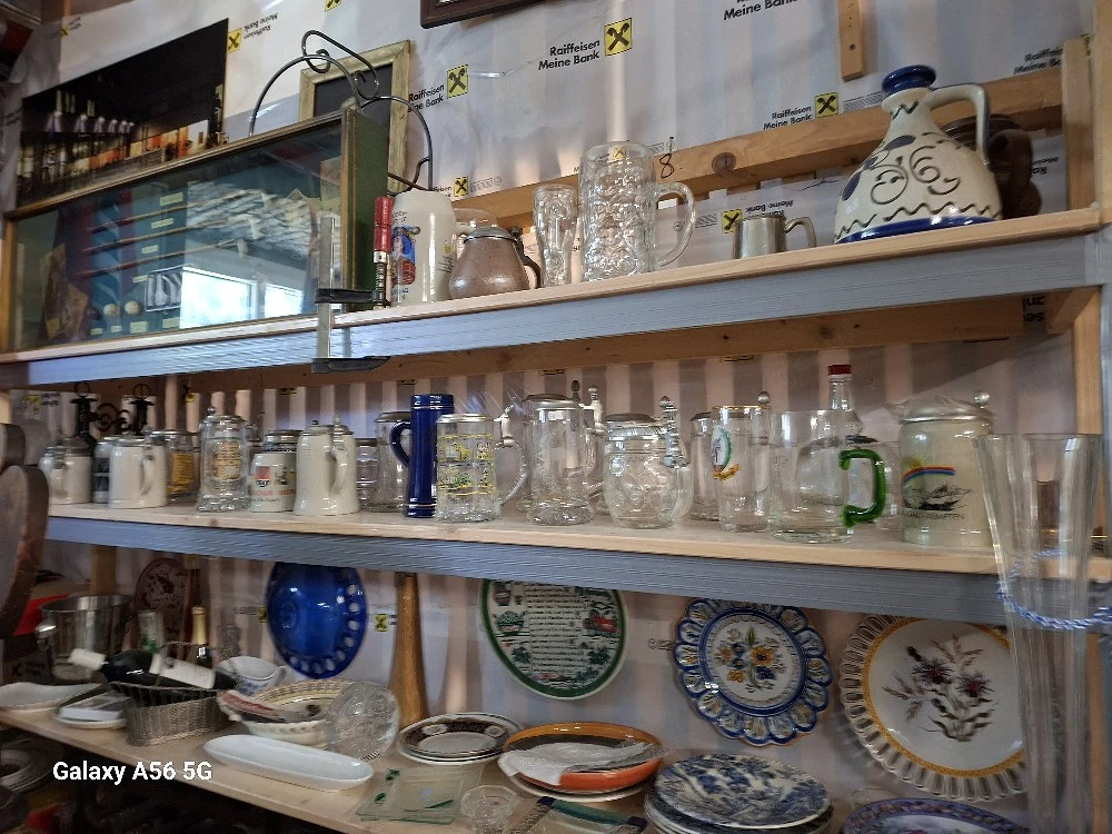 Bierkrüge  mit Zinndeckel