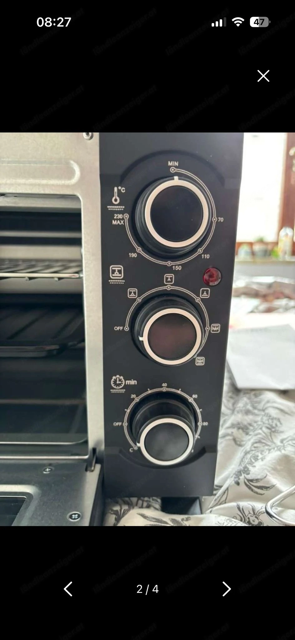 Mini Backofen