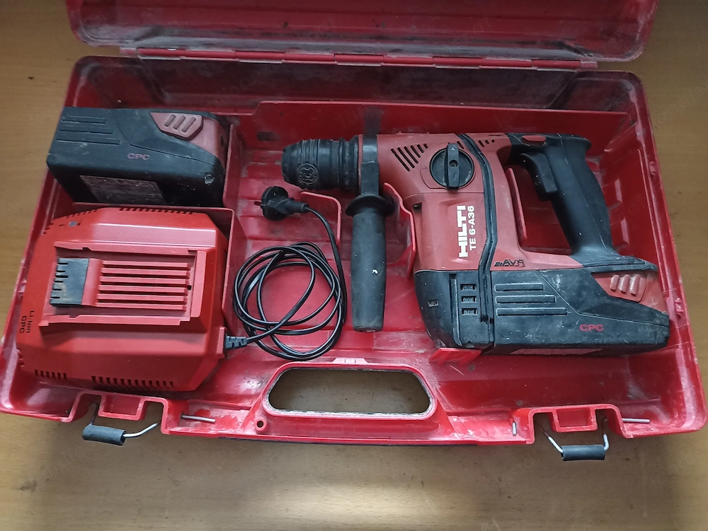 Akku Bohrhammer Hilti TE6 A36