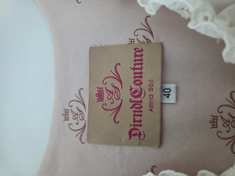 Hochwerigtes dirndel kleid astrid söll, gr.40, neupreis über 500euro