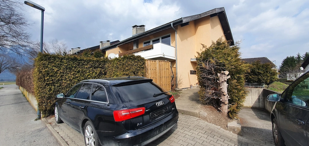 3 Zimmer Erdgeschoß Wohnung, Überdachte Terrasse, Garten Feldkirch Nofels nähe Grenze
