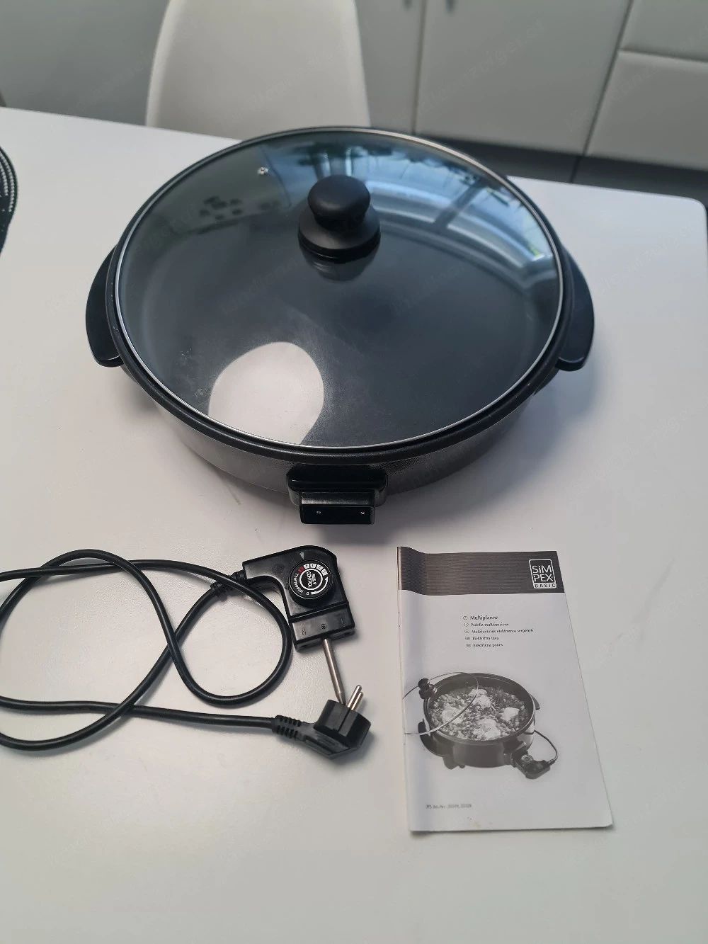 Elektrische Pizzapfanne   Multi-Pfanne Simpex   40 cm